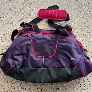 Champion Purple Duffle Bag - Gym Bag - Travel Bag